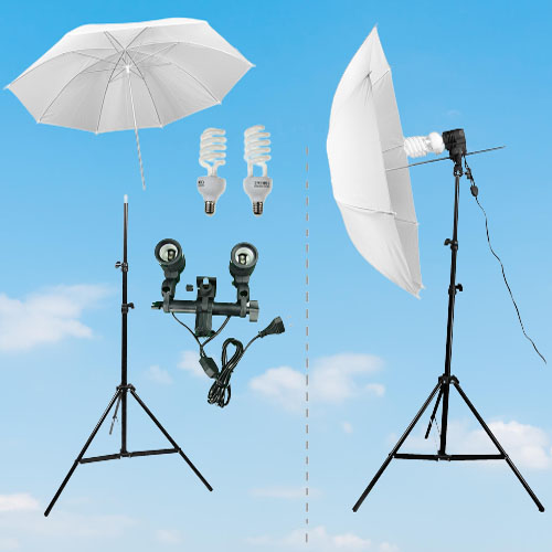 Дневной свет белые зонты Дневной свет белые зонты