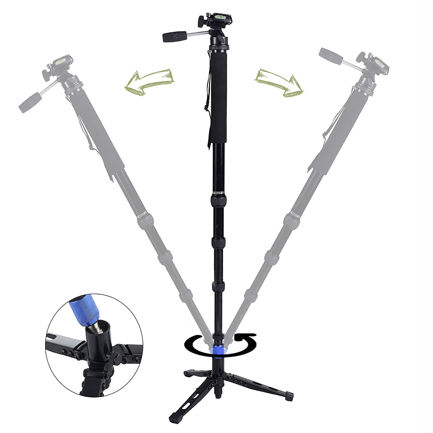 monopod-video-kit-a38tds2 monopod video kit a38tds2