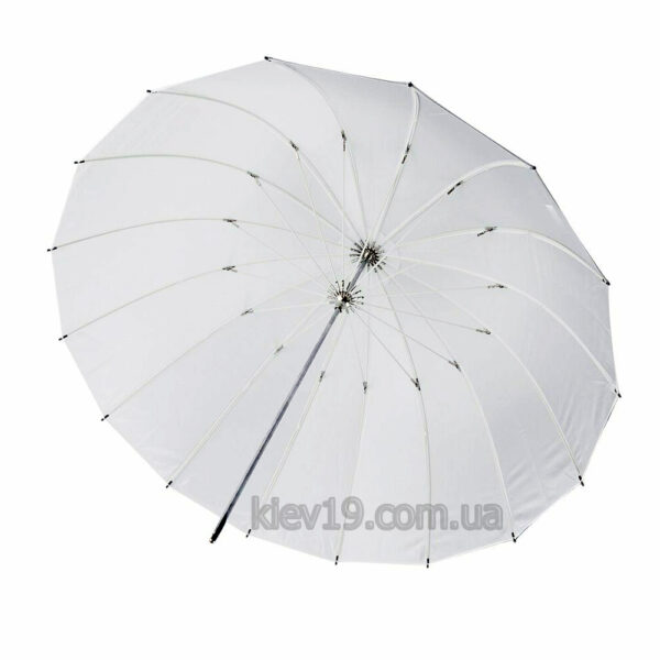 Зонт параболический белый AU-150 60" (152см) 16спиц